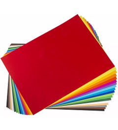 Tekenpapier | 120 grams| 18 kleuren | 50 x 70 cm | 90 vellen