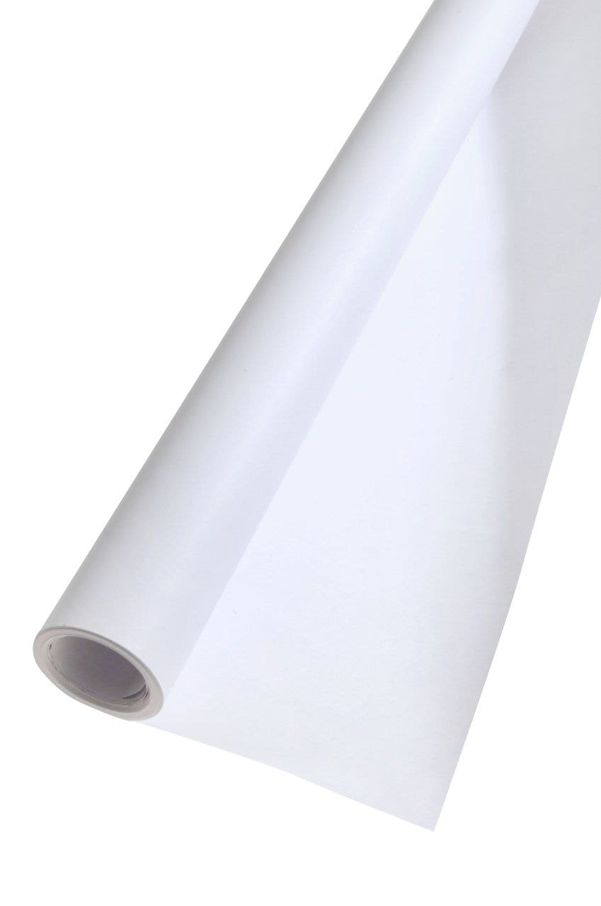 Tekenpapier op rol | Wit | 120 grams | 10 m x 50 cm