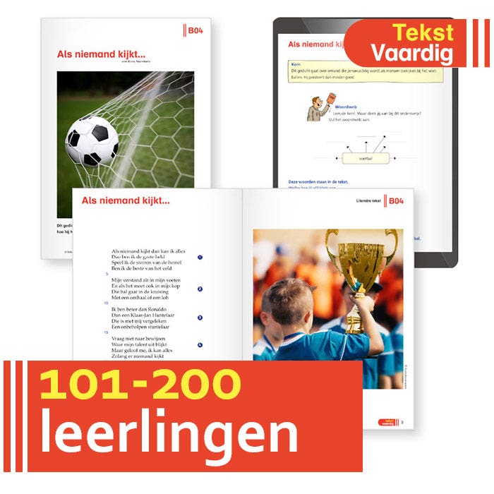 TekstVaardig Online School licentie, 200 leerlingen