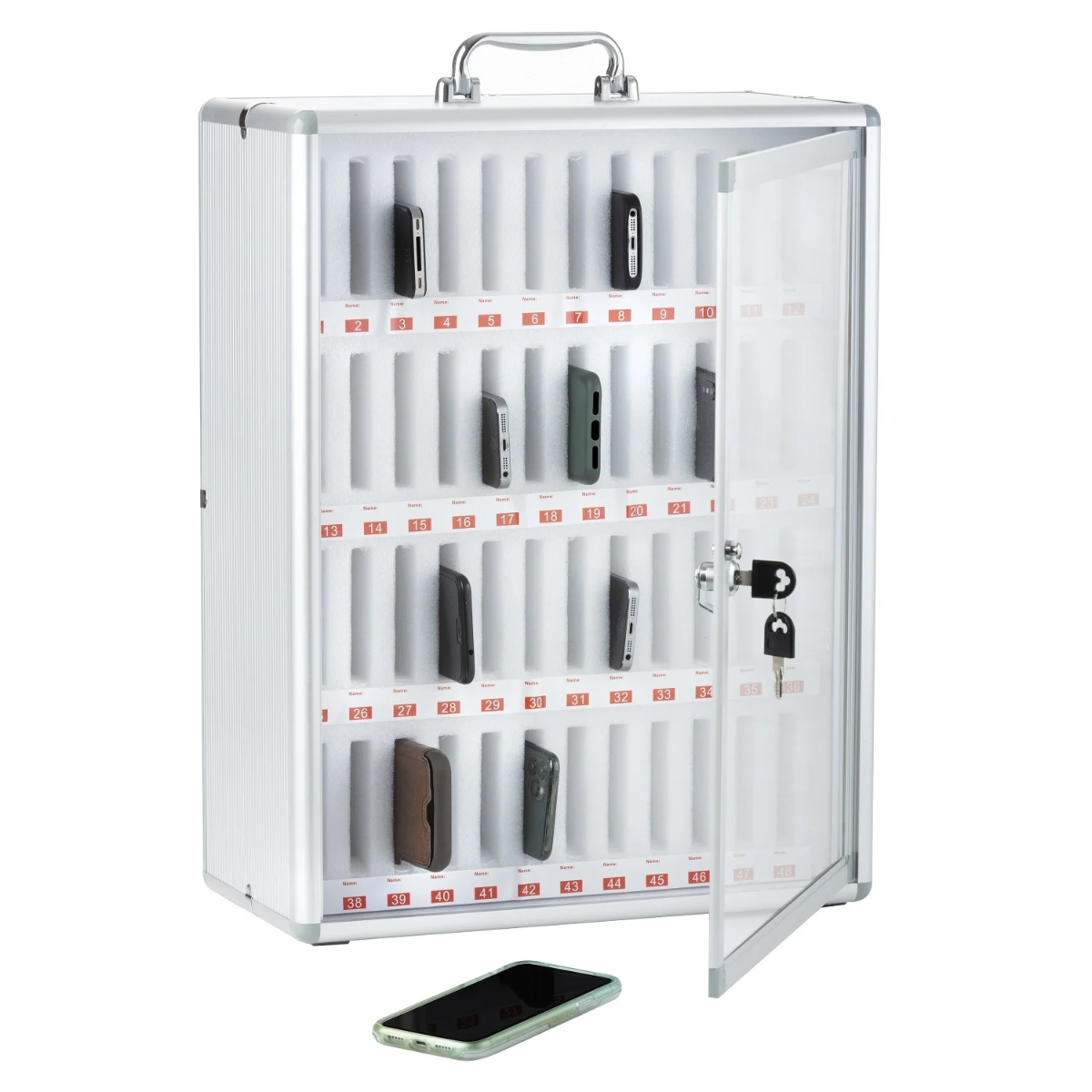 Telefoonkoffer - 48 telefoons