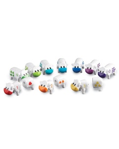 Tellen met dieren - Koeien (set van 10)