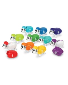 Tellen met dieren - Schaapjes (set van 10)