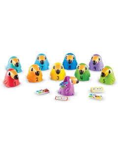 Tellen met dieren - Toekans (10-delig + rekenkaartjes)