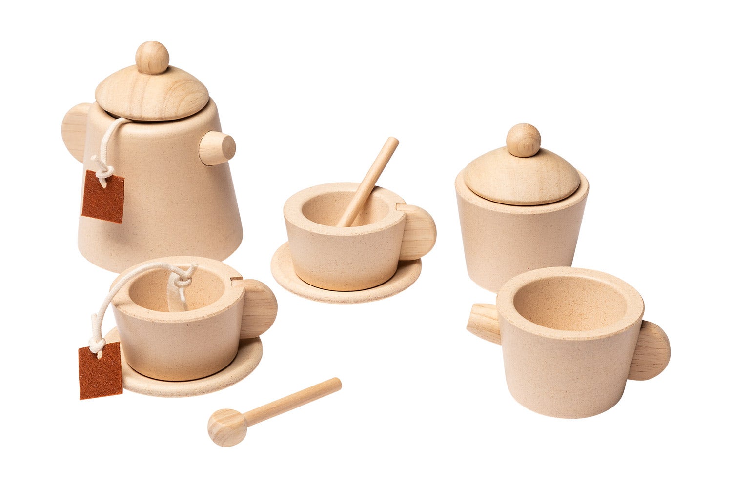 Theeset | Hout | 13-delig