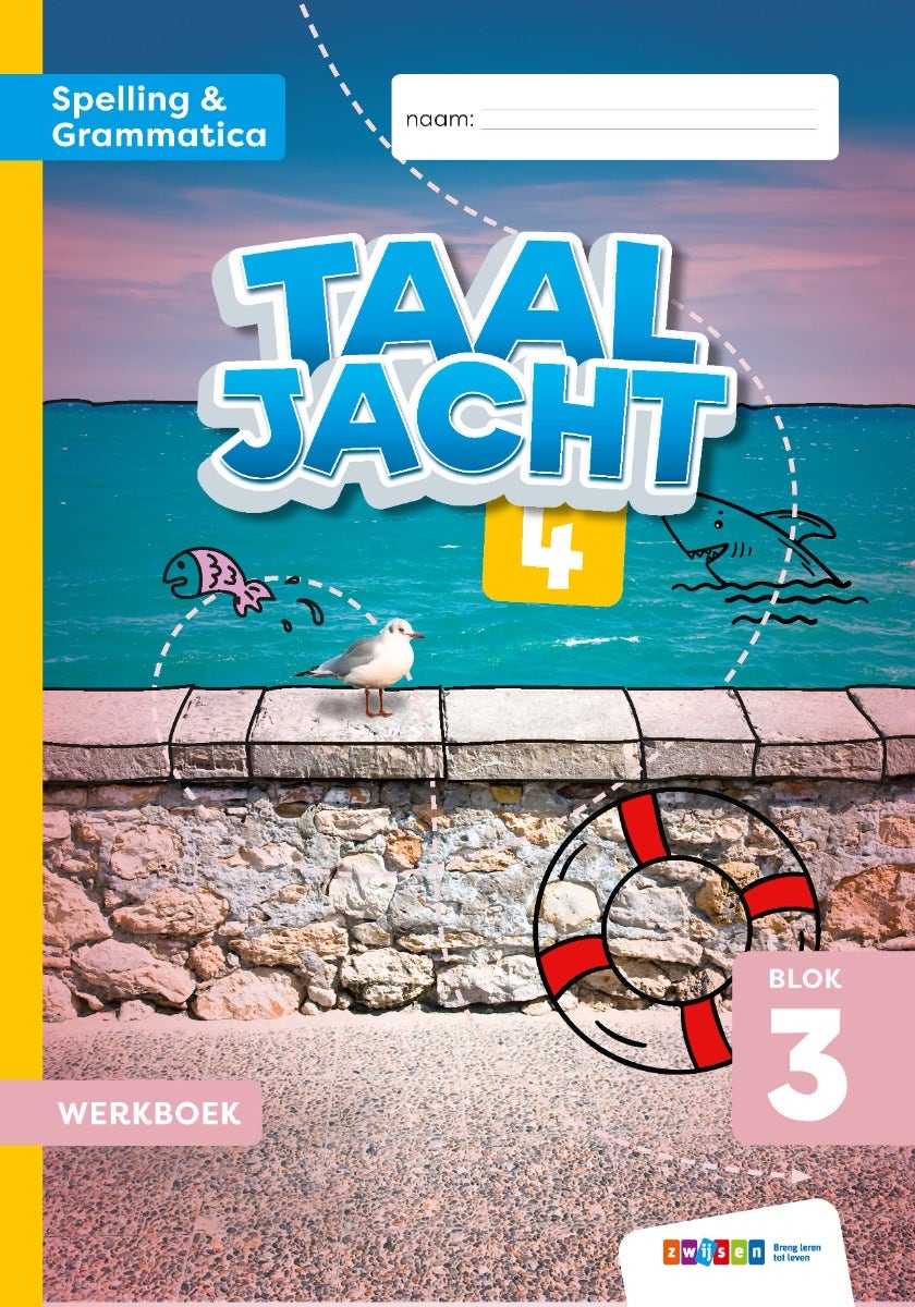 Taaljacht - Groep 4 - Spelling en Grammatica - Werkboek - Blok 3-4