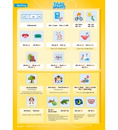 Taaljacht - Groep 4 - Spelling en Grammatica - Categoriekaarten (5 ex.)