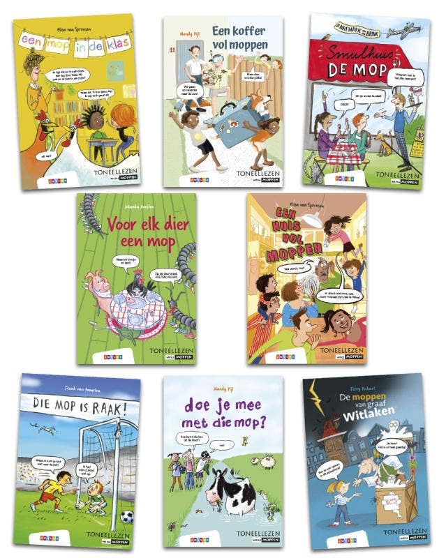 Toneellezen - Pakket Toneellezen groep 3 en 4 (8 titels)