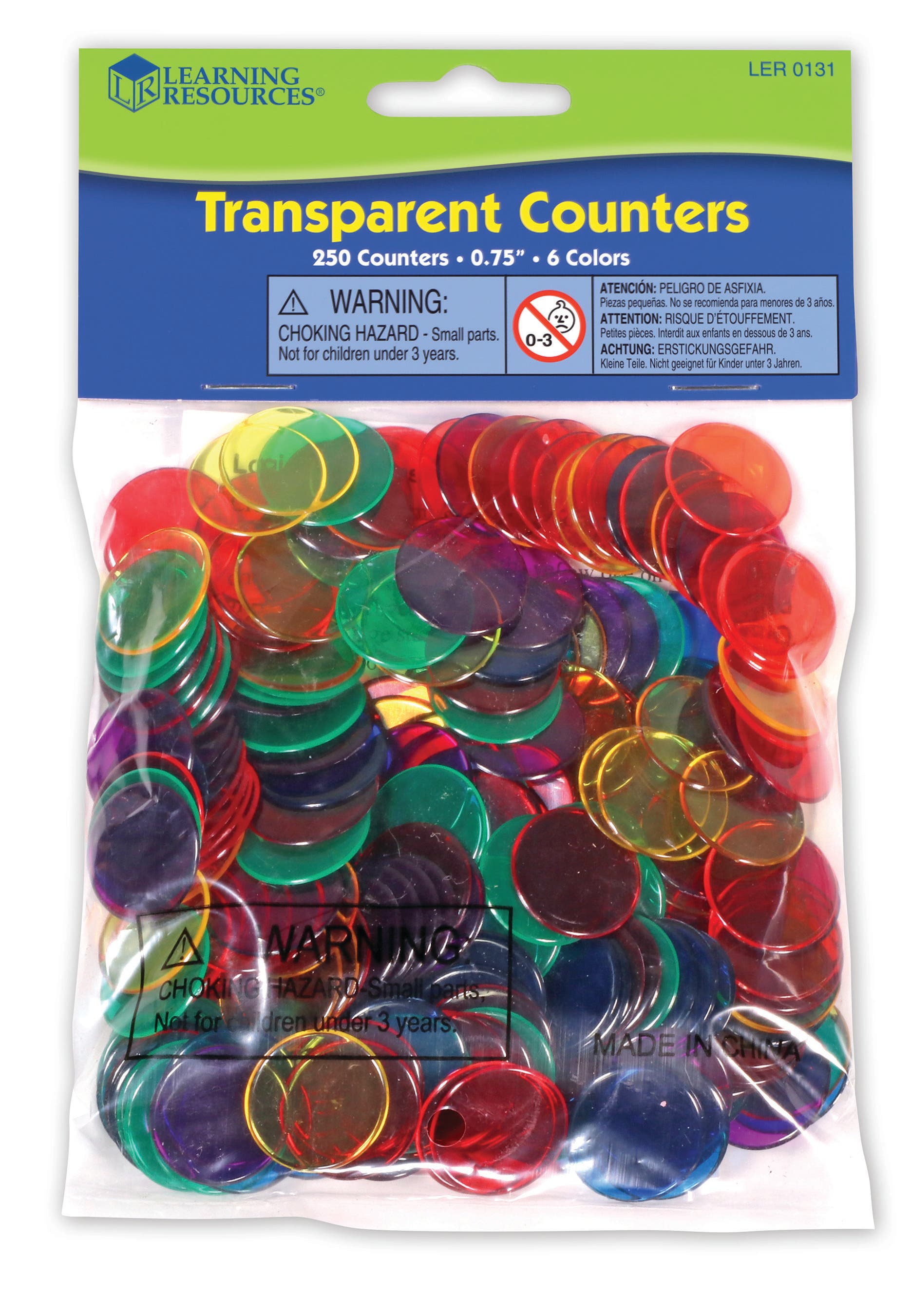 Transparante Fiches | Set van 250