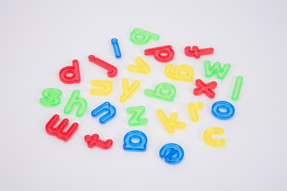 Transparante Kleine Letters