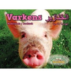 Varkens - Leven op de boerderij (Tweetalig Nederlands en Arabisch)