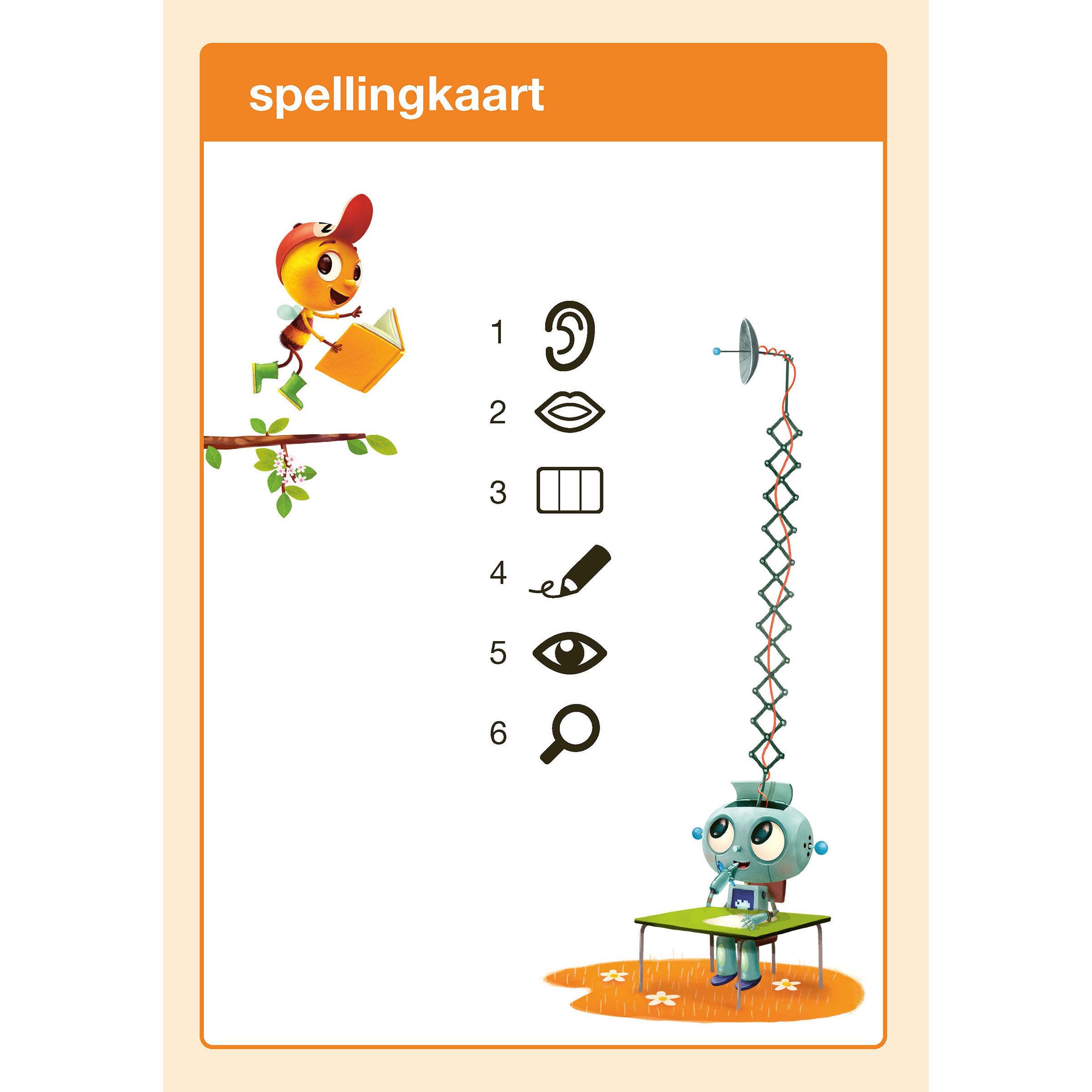 Veilig leren lezen Zoem | Spellingkaart