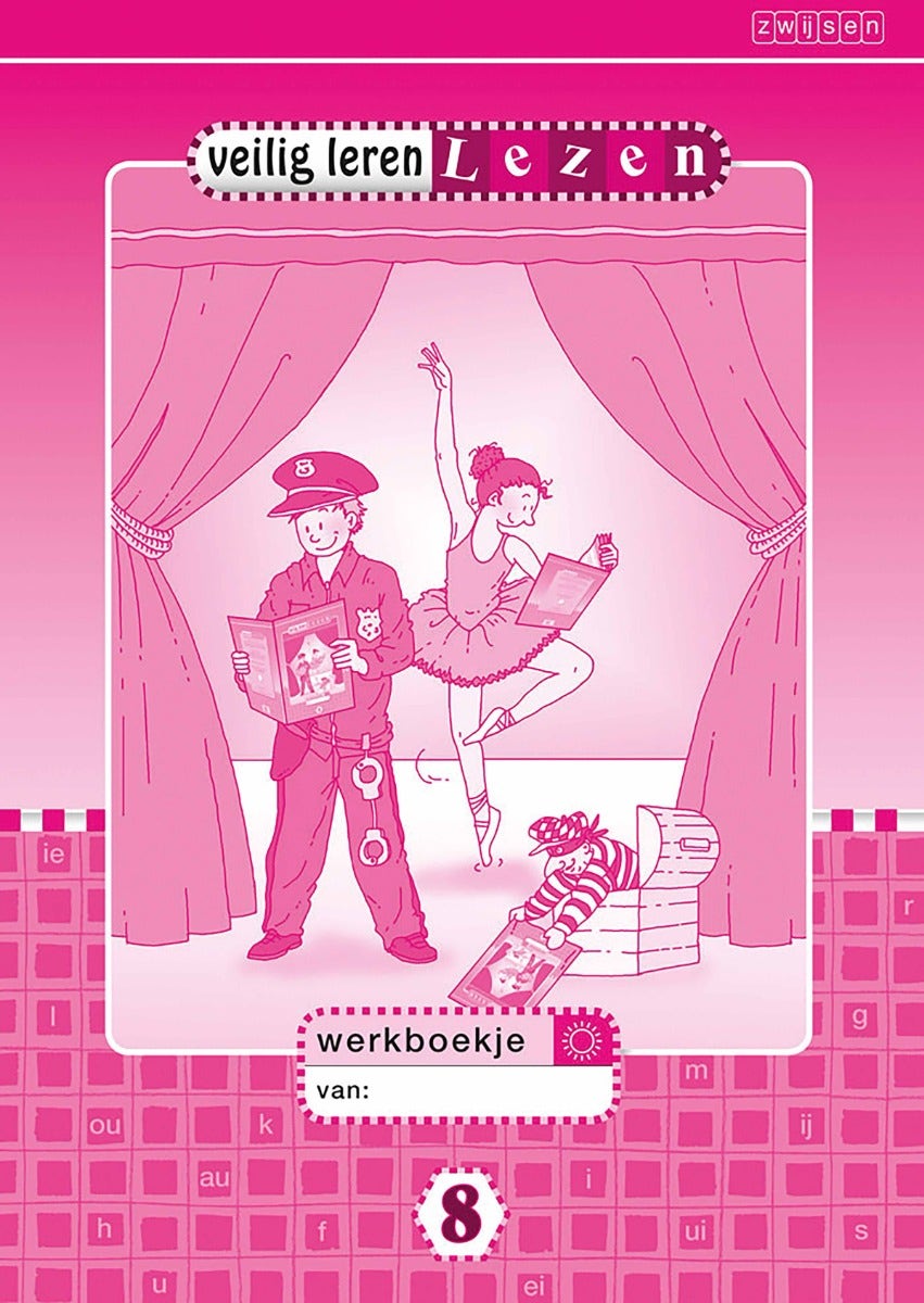 Veilig leren lezen - Kim versie - Werkboek zon 8