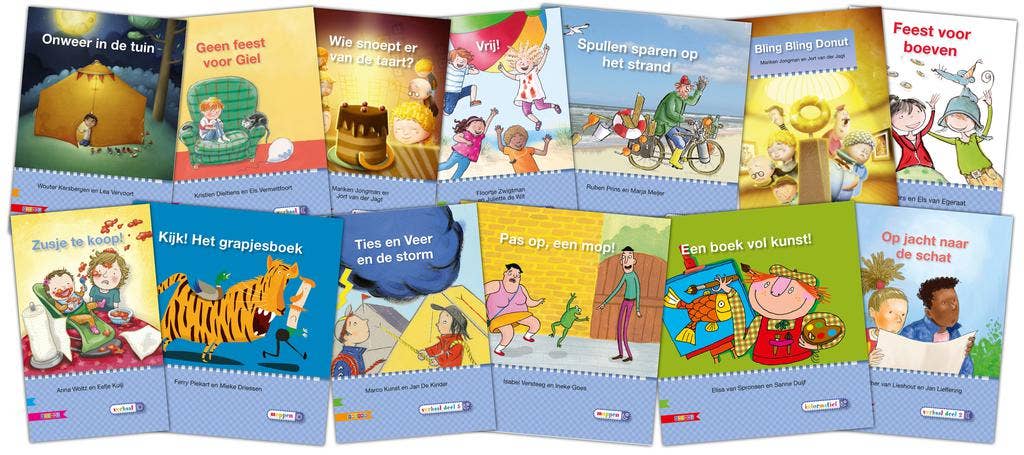 Veilig leren lezen - Pakket leesboeken kim-versie kern 11 (13 titels)