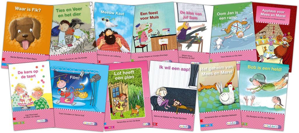 Veilig leren lezen - Pakket leesboeken kim-versie kern 9 (13 titels)