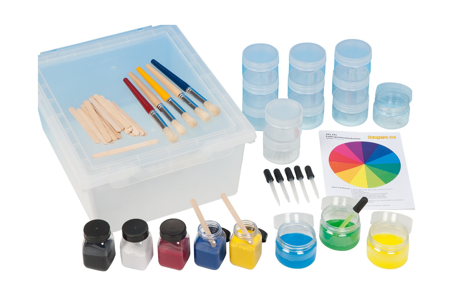 Verfexperimenteerset | 51-delig