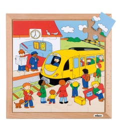 Verkeerspuzzels - Station (25 stukjes)