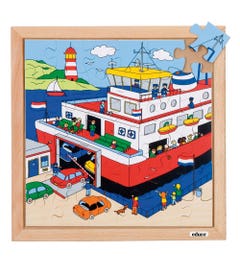 Verkeerspuzzels - Veerboot (36 stukjes)