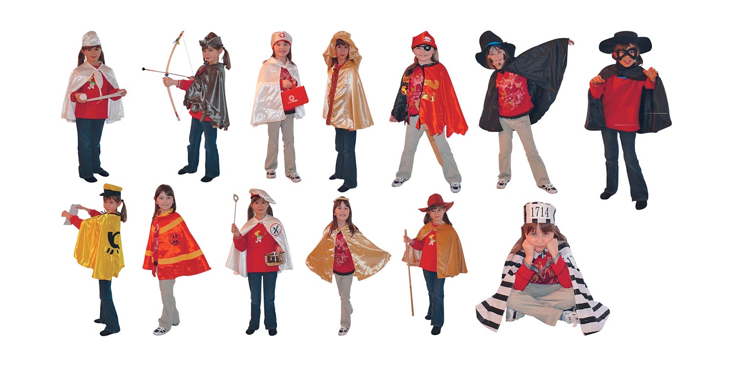 Verkleedkleding | Beroepen en Sprookjes | 13-delig