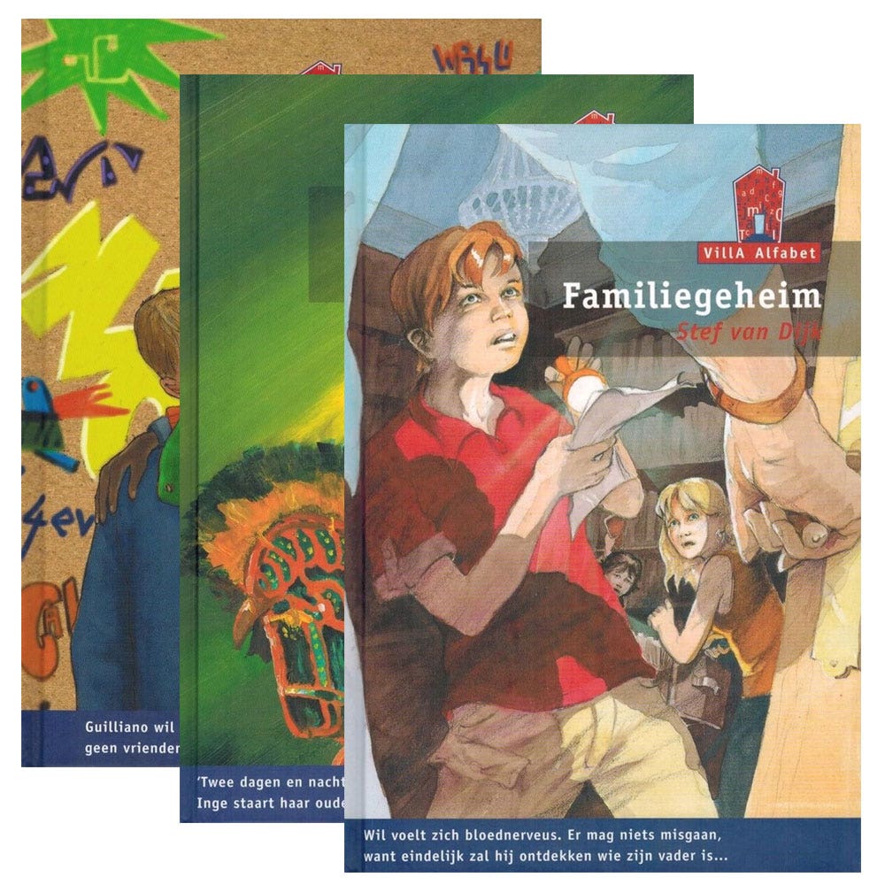 VillA Alfabet Rood serie 3