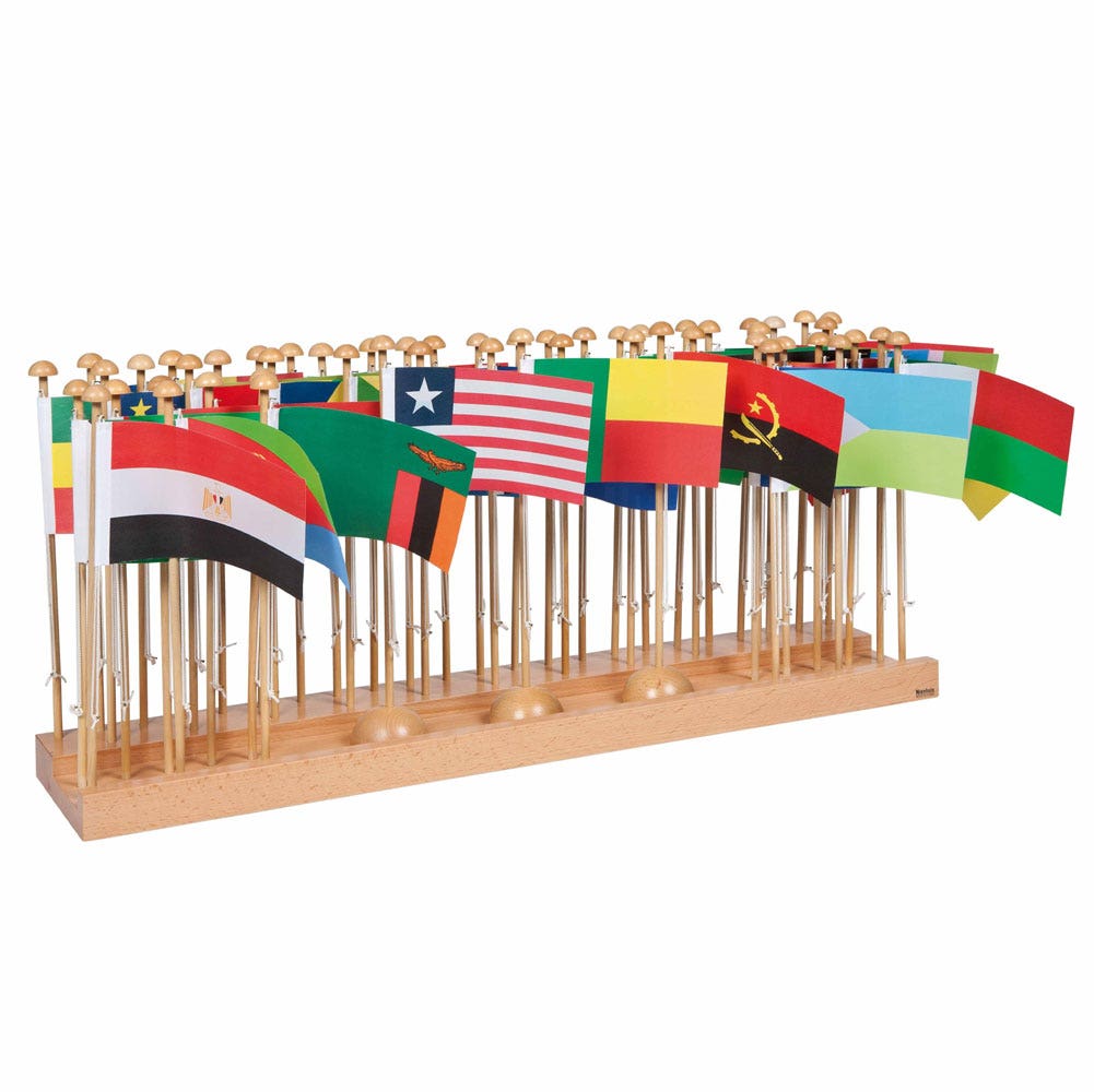 Vlaggenstandaard Afrika