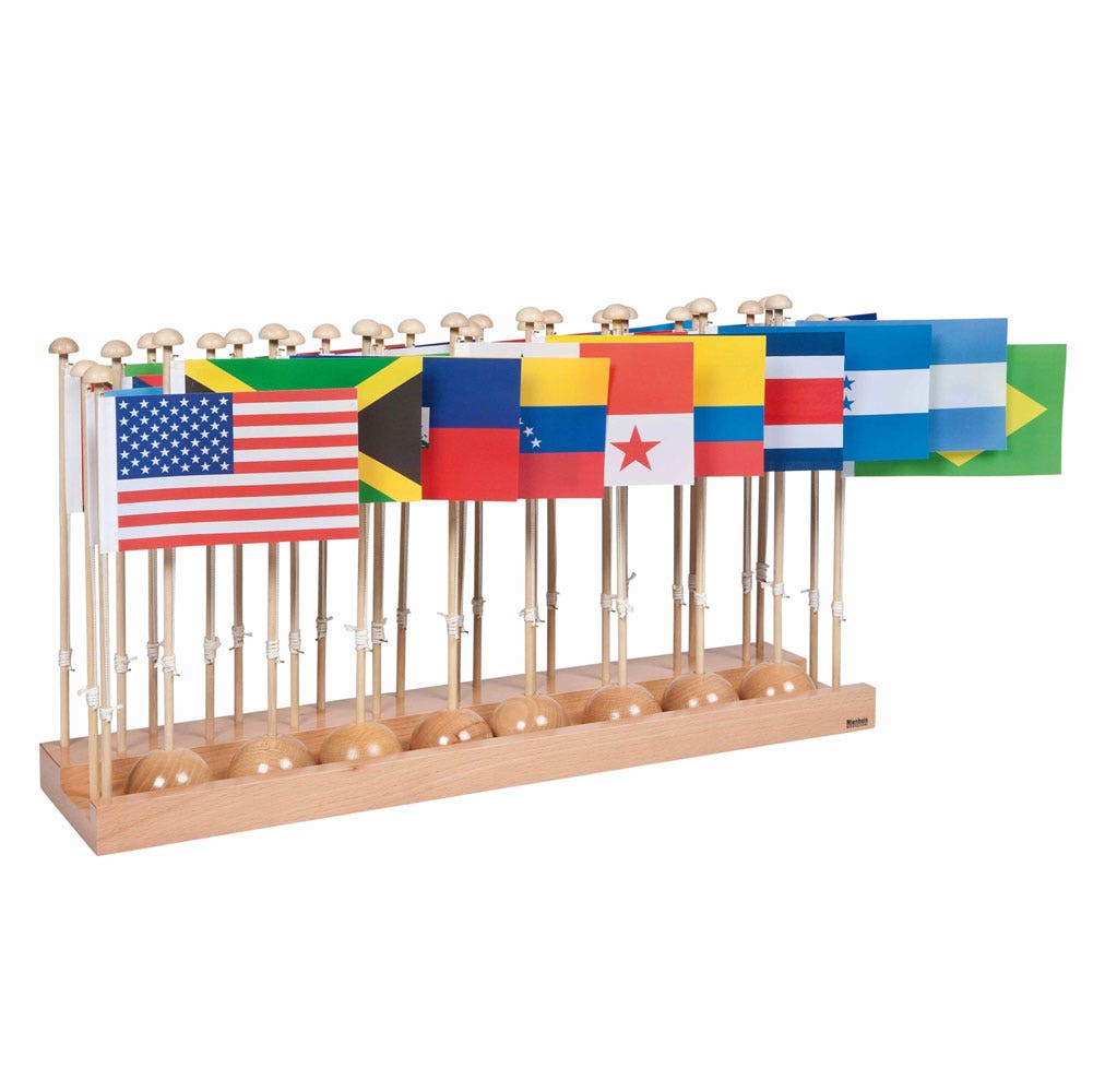 Vlaggenstandaard Noord- en Zuid-Amerika