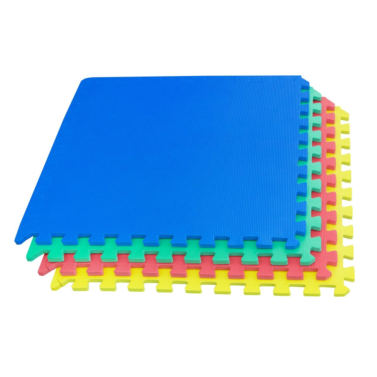 Zachte vloermatten-puzzel | 4-delig