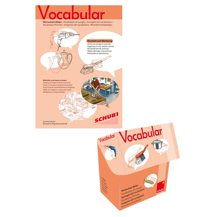 Schubi Vocabular - Huishouden en gereedschap, set