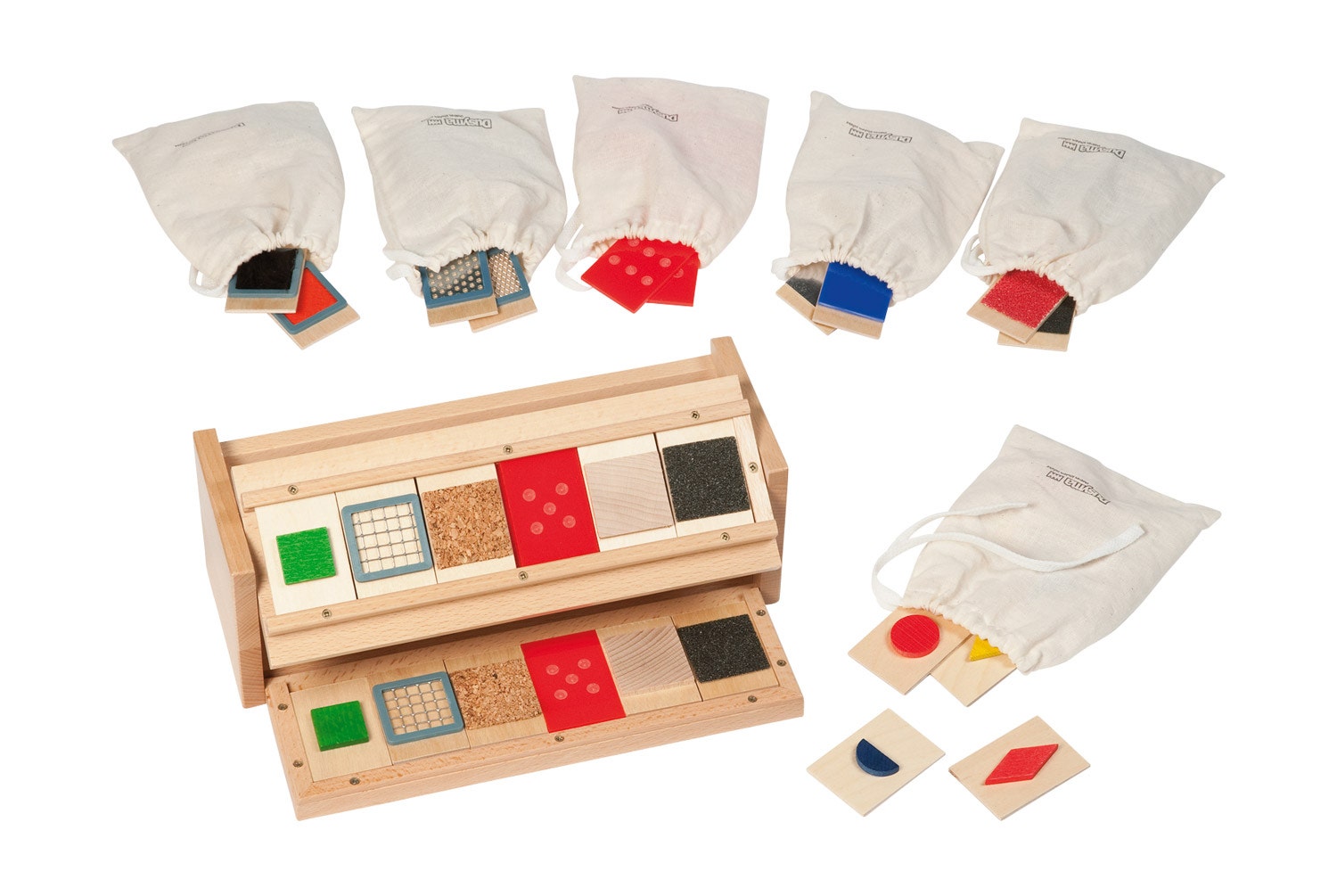 Voel- en tastbox | Sensorische materialen