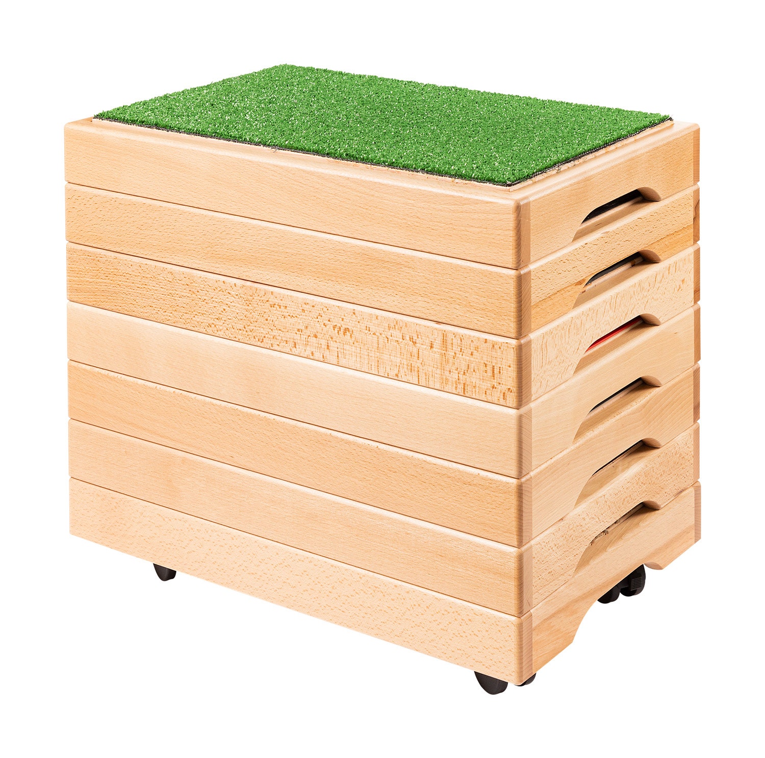 Voelparcours | 8 sensorische platen op trolley