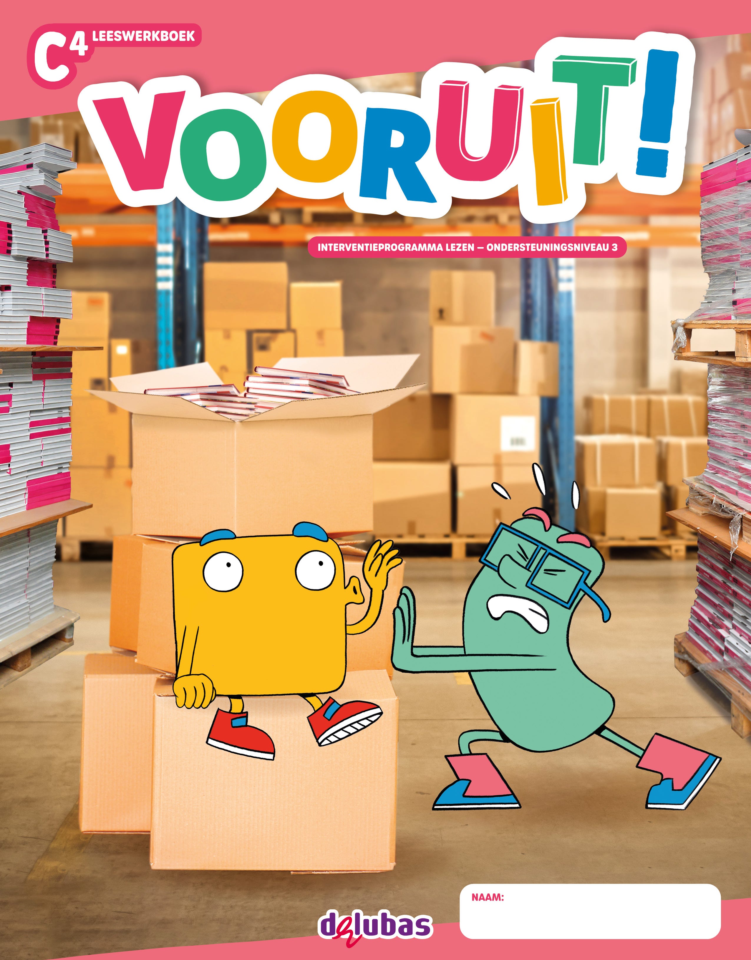 Vooruit! leeswerkboek C4 (5 stuks)