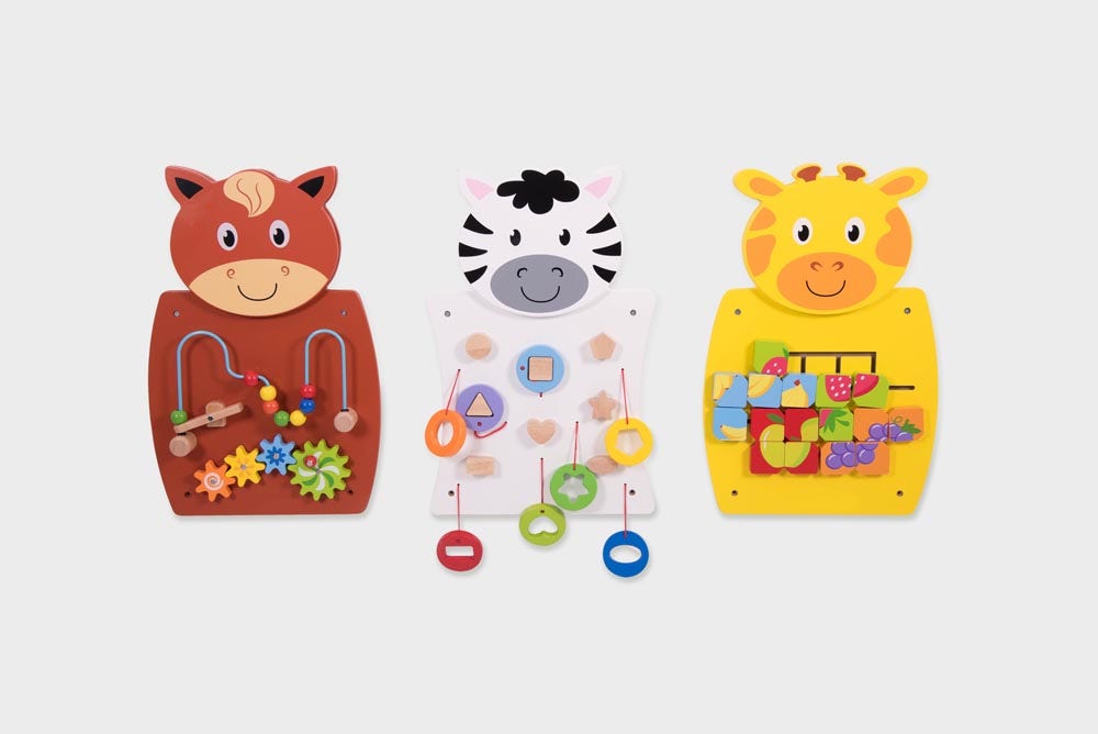 Wandpanelen set Dieren