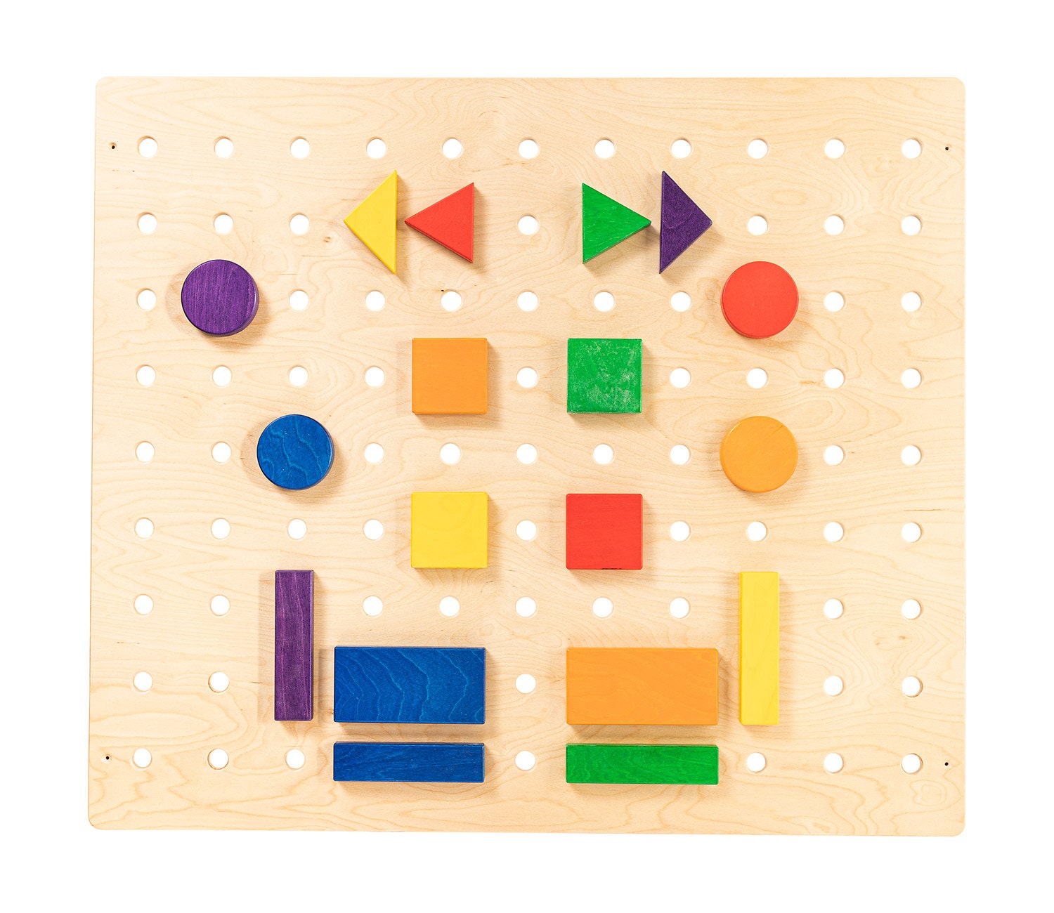 Wandspel met kleurrijke vormen | 97 x 80 cm