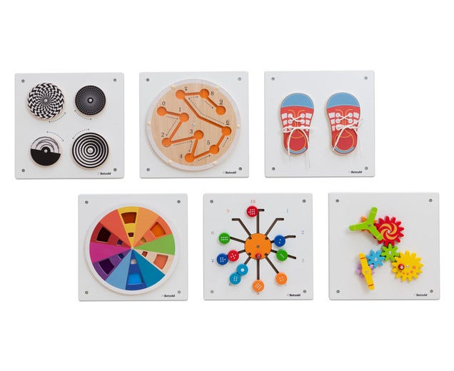 Set van 6 Activiteiten Wandspellen (B)