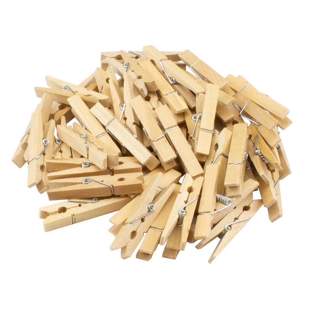 Wasknijpers | Mini | Zak à 50