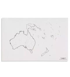 Werkbladen Australië rivieren