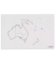 Werkbladen Australië staatkundig