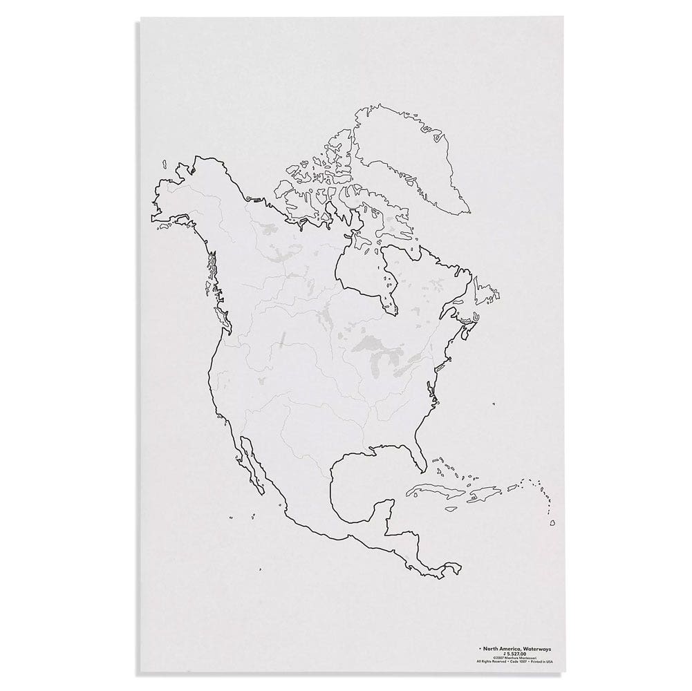 Werkbladen Noord-Amerika staatkundig