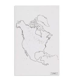 Werkbladen Noord-Amerika staatkundig