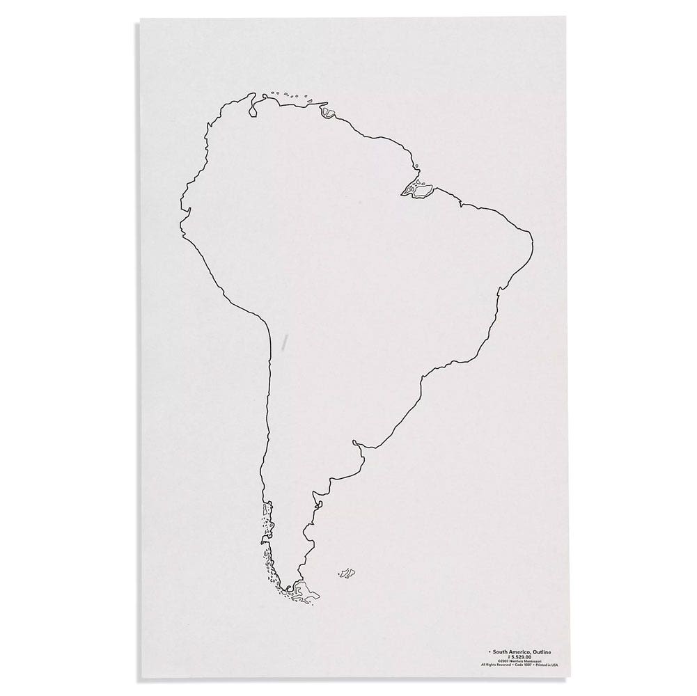 Werkbladen Zuid-Amerika