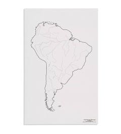 Werkbladen Zuid-Amerika rivieren