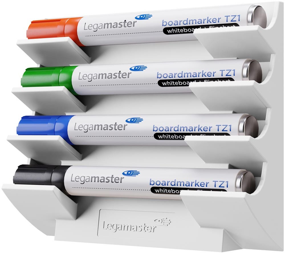 Whiteboard markerhouder | Wit