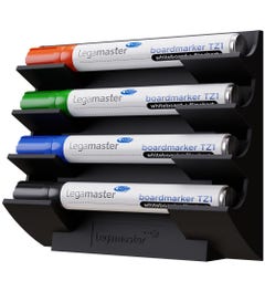 Whiteboard markerhouder | Zwart