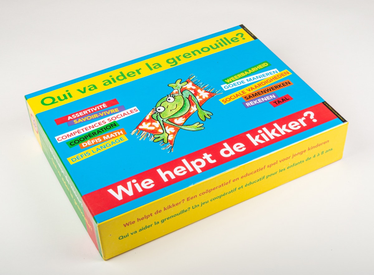 Wie helpt de kikker bordspel