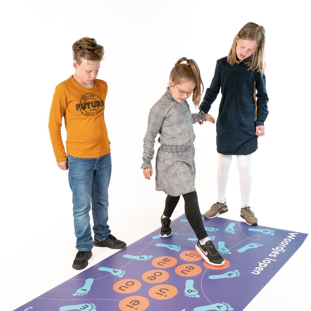 Woordjes lopen tweetekenklanken