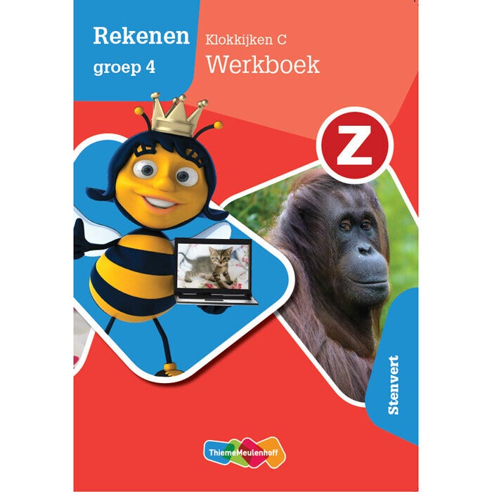 Z-Rekenen - groep 4 - Klokkijken C - Werkboek Stenvert