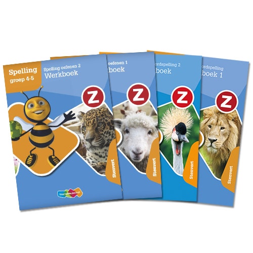 Z-Spelling - Groep 3 t/m 8 - Zelfstandig werken