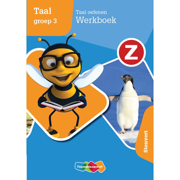 Z-Taal - groep 3 - Taal oefenen - Werkboek Stenvert