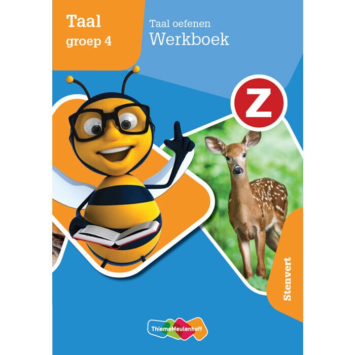 Z-Taal - groep 4 - Taal oefenen - Werkboek Stenvert