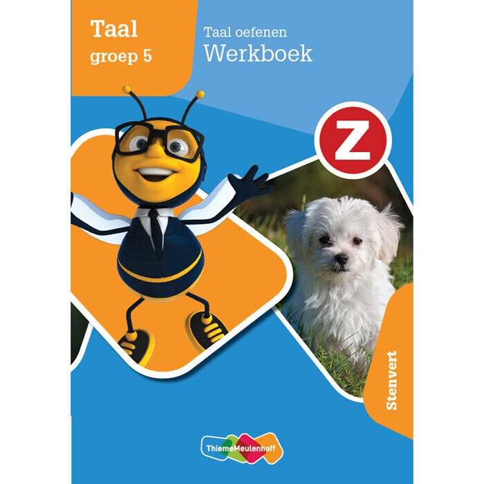 Z-Taal - groep 5 - Taal oefenen - Werkboek Stenvert