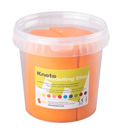 Zachtblijvende klei | 1 kg | Oranje